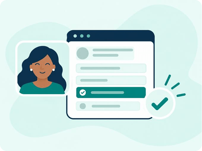Client intake illustration