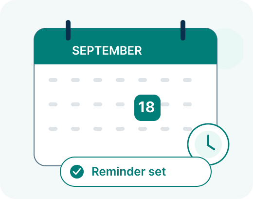 Visible deadlines